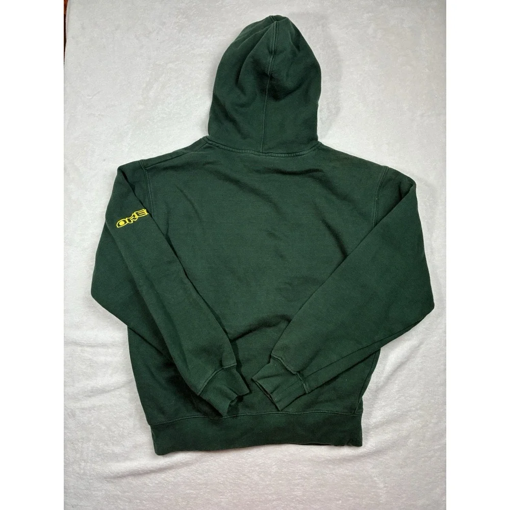 Vintage 90s University Of Oregon Ducks Pullover Hoodie Spellout Boxy Fit Small
